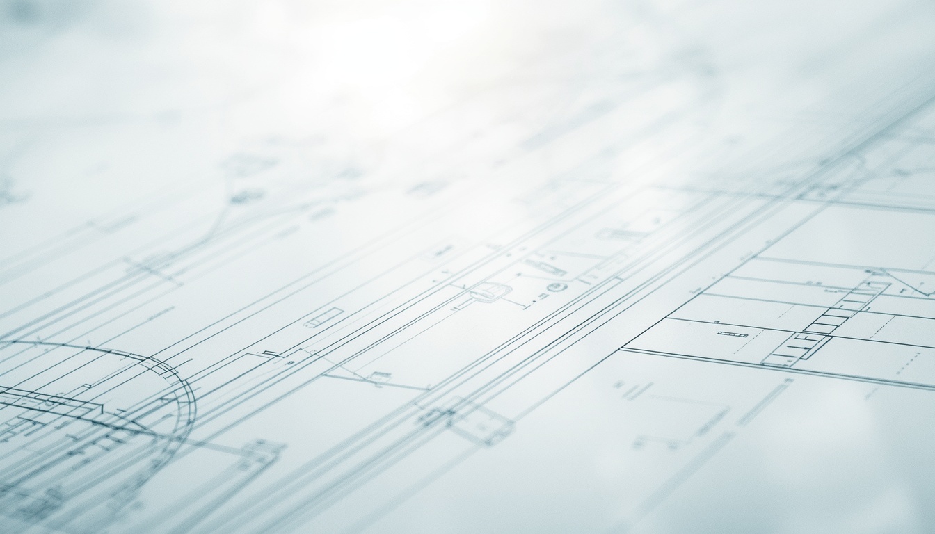 Engineering blueprint background